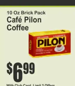 Key Food 10 Oz Brick Pack Café Pilon Coffee offer