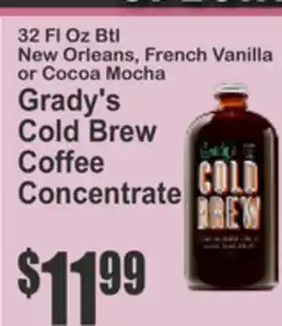 Key Food Grady's Cold Brew Coffee Concentrate offer