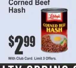Key Food Corned Beef Hash offer