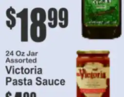Key Food 24 Oz Jar Assorted Victoria Pasta Sauce offer