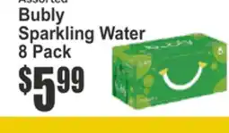 Key Food Assorted Bubly Sparkling Water offer