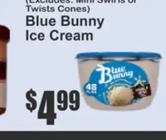 Key Food Blue Bunny Ice Cream offer