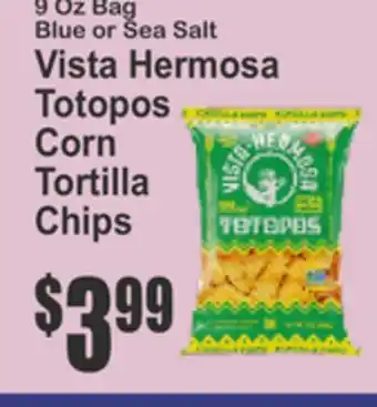 Key Food Vista Hermosa Totopos Corn Tortilla Chips offer
