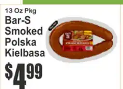 Almonte's Food Dynasty Marketplace Bar-S Smoked Polska Kielbasa offer