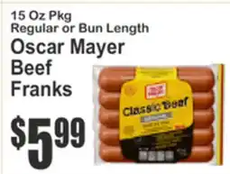 Almonte's Food Dynasty Marketplace Oscar Mayer Beef Franks offer