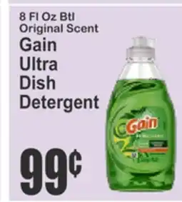 Almonte's Food Dynasty Marketplace Original Scent Gain Ultra Dish Detergent offer
