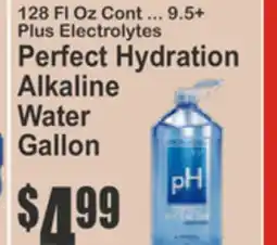 Almonte's Food Dynasty Marketplace Perfect Hydration Alkaline Water Gallon offer