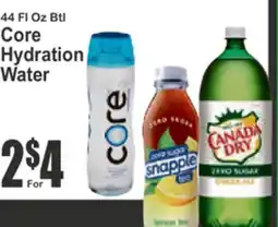 Almonte's Food Dynasty Marketplace 44 Fl Oz Btl Core Hydration Water offer
