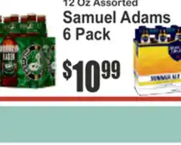 Almonte's Food Dynasty Marketplace 12 Oz Assorted Samuel Adams offer