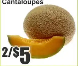 Almonte's Food Dynasty Marketplace Cantaloupes offer