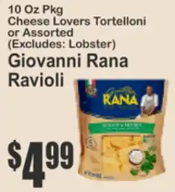 Almonte's Food Dynasty Marketplace Giovanni Rana Ravioli offer