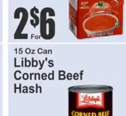 Almonte's Food Dynasty Marketplace 15 Oz Can Libby's Corned Beef Hash offer