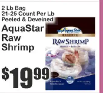 Almonte's Food Dynasty Marketplace AquaStar Raw Shrimp offer