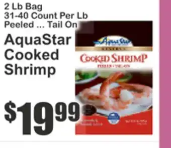 Almonte's Food Dynasty Marketplace AquaStar Cooked Shrimp offer