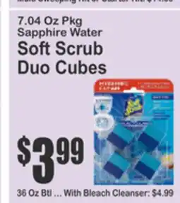 Almonte's Food Dynasty Marketplace Sapphire Water Soft Scrub Duo Cubes offer