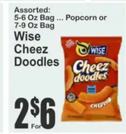 Almonte's Food Dynasty Marketplace Wise Cheez Doodles offer
