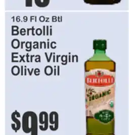 Almonte's Food Dynasty Marketplace Bertolli Organic Extra Virgin Olive Oil offer