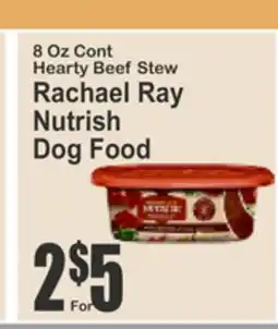 Almonte's Food Dynasty Marketplace Rachael Ray Nutrish Dog Food offer