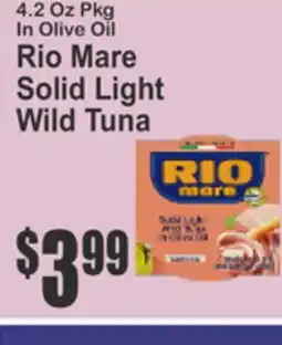 Almonte's Food Dynasty Marketplace Rio Mare Solid Light Wild Tuna offer