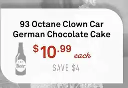 Standard Market 93 Octane Clown Car German Chocolate Cake offer