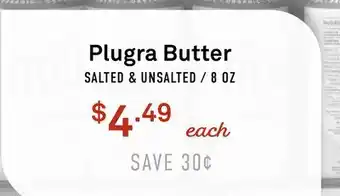 Standard Market Plugra Butter offer