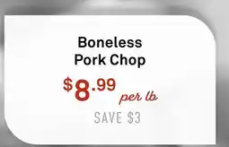 Standard Market Boneless Pork Chop offer
