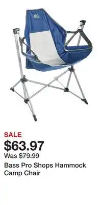 Cabela's Bass Pro Shops Hammock Camp Chair offer