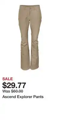 Cabela's Ascend Explorer Pants offer