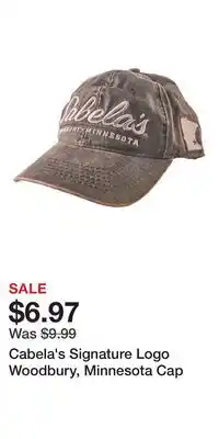 Cabela's Cabela's Signature Logo Woodbury, Minnesota Cap offer