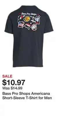 Cabela's Bass Pro Shops Americana Short-Sleeve T-Shirt for Men offer
