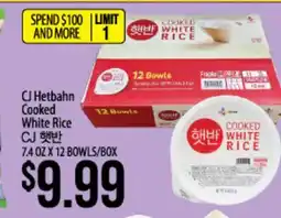Hmart CJ Hetbahn Cooked White Rice offer