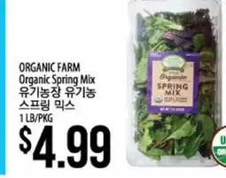 Hmart ORGANIC FARM Organic Spring Mix offer