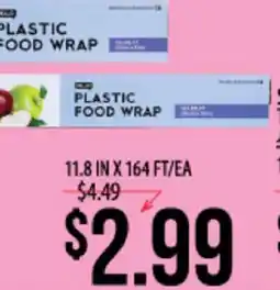 Hmart PLASTIC FOOD WRAP offer
