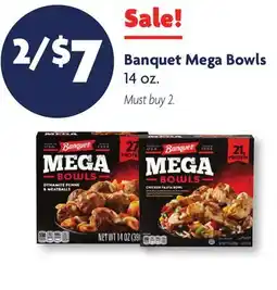 Family Dollar Banquet Mega Bowls offer