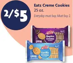 Family Dollar Eatz Creme Cookies offer