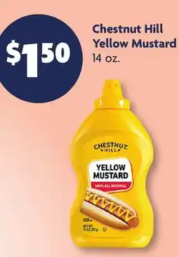 Family Dollar Chestnut Hill Yellow Mustard offer