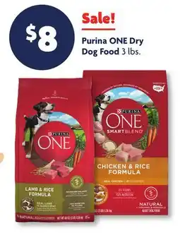 Family Dollar Purina ONE Dry Dog Food offer