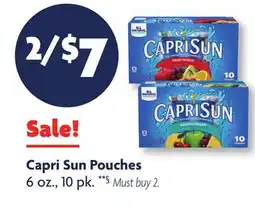 Family Dollar Capri Sun Pouches offer