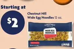 Family Dollar Chestnut Hill Wide Egg Noodles offer
