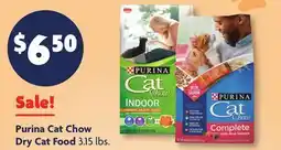 Family Dollar Purina Cat Chow Dry Cat Food offer