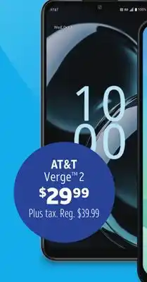 Family Dollar AT & T Verge TM 2 offer