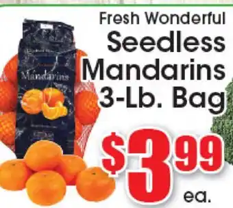 Supremo Foods Inc Fresh Wonderful Seedless Mandarins offer