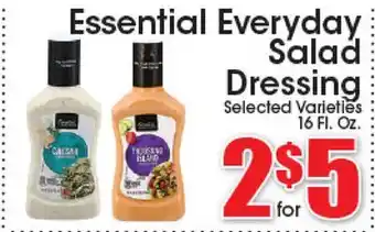 Supremo Foods Inc Essential Everyday Salad Dressing offer