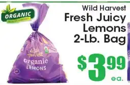 Supremo Foods Inc Wild Harvest Fresh Juicy Lemons offer