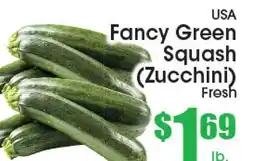 Supremo Foods Inc USA Fancy Green Squash (Zucchini) Fresh offer