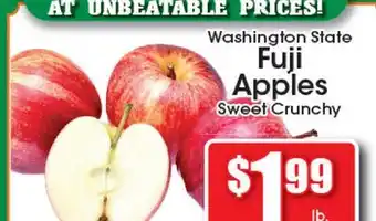 Supremo Foods Inc Washington State Fuji Apples offer