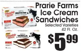 Supremo Foods Inc Prairie Farms Ice Cream Sandwiches offer