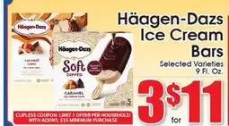 Supremo Foods Inc Häagen-Dazs Ice Cream Bars offer