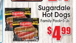 Supremo Foods Inc Sugardale Hot Dogs offer