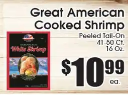 Supremo Foods Inc Great American Cooked Shrimp offer